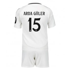 Real Madrid Arda Guler #15 Heimtrikot 2024-25 Kurzarm (+ kurze hosen)